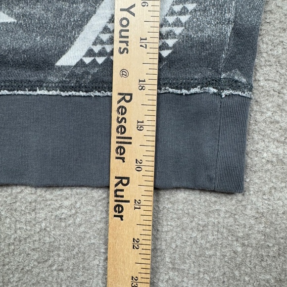 Denim & Supply Ralph Lauren Womens Sweatshirt Gray Small S Pullover Aztec Lady - Picture 7 of 7